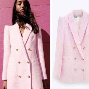 Zara Double Breasted Blazer